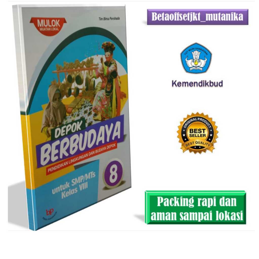 Buku plbd smp kelas 8 depok berbudaya