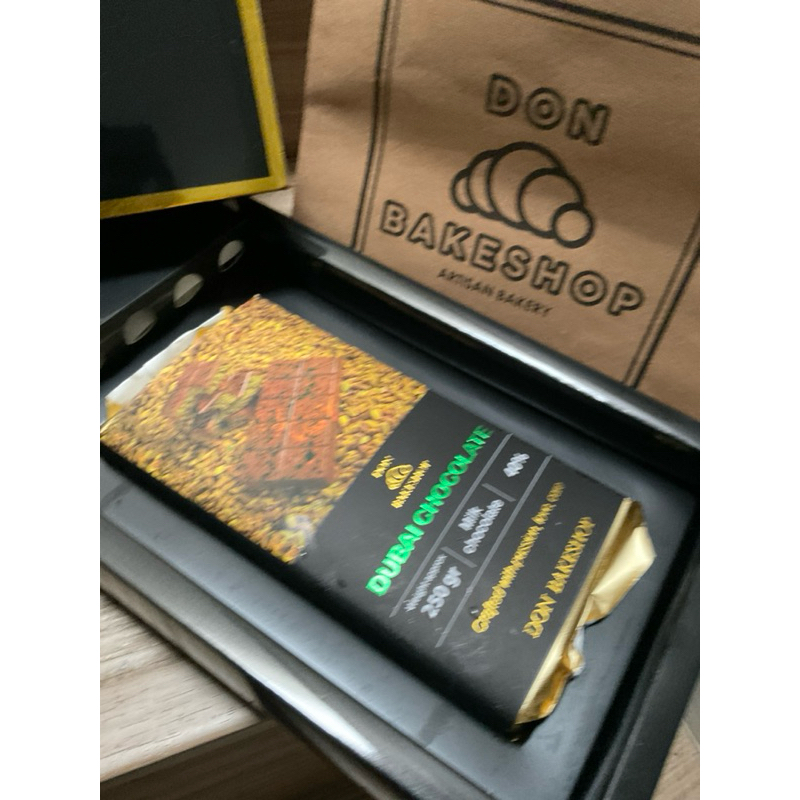 

DON BAKESHOP pistachio KunafA cokelat dubai Viral 100%