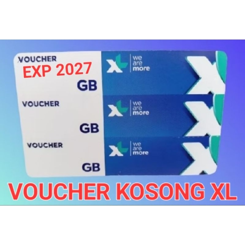 VOUCHER ZERO XL NASIONAL EXP 2027 | Bahan Inject Kuota