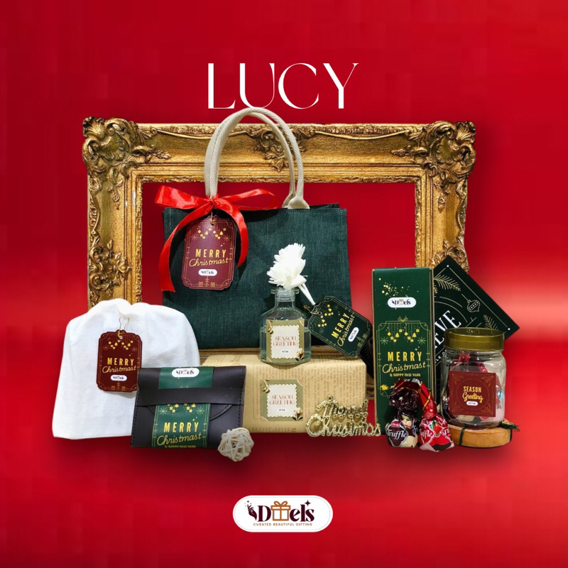 

LUCY - Hampers Christmas 2024/Hamper Natal/Kado Natal/Hadiah Natal/Parsel Natal