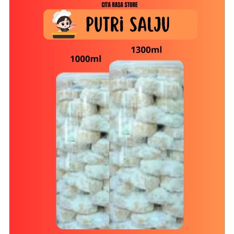 

TERMURAH !! PUTRI SALJU ENAK TABUNG TOPLES / KUE PUTRI SALJU LEMBUT ENAK RENYAH / KUE PUTRI SALJU LEBARAN,NATAL,IMLEK KHAS PONTIANAK