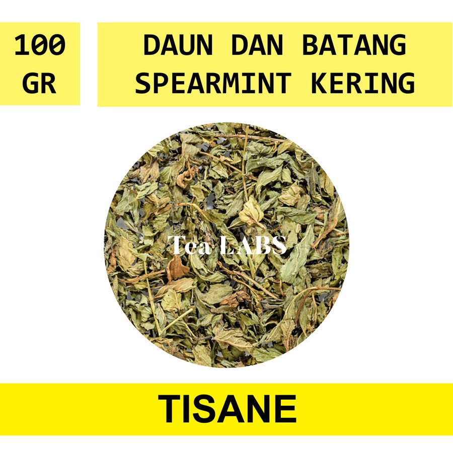 

Dried Spearmint Tea / Daun dan Batang Spearmint Kering 100 GRAM