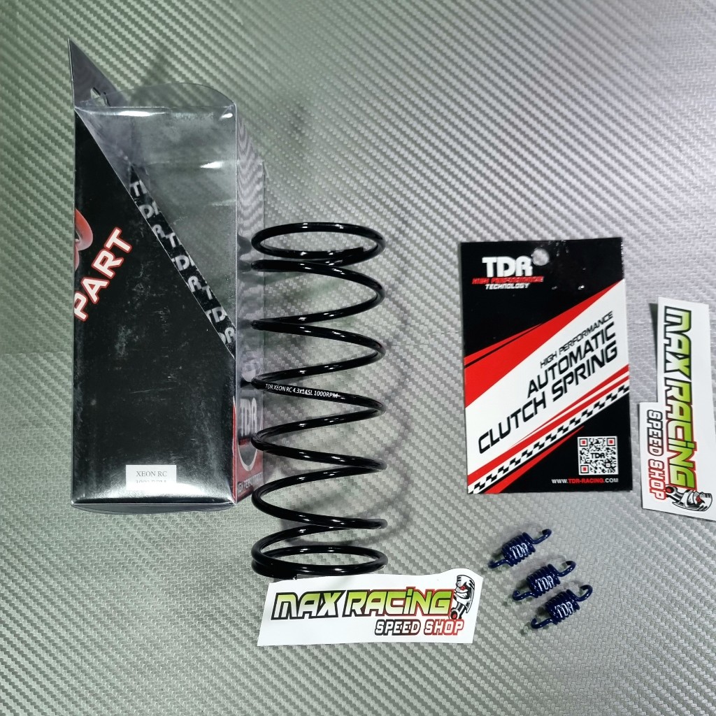 Per CVT TDR Xeon RC Xeon GT 125 1000 RPM Black