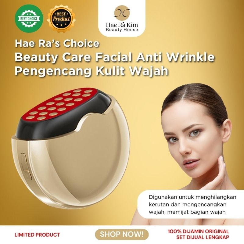 Beauty Care Facial Anti Wrinkle | Alat Kecantikan Untuk Menghilangkan Kerutan & Mengencangkan Wajah