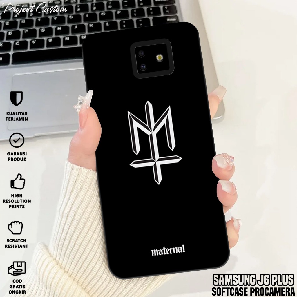 Softcase SAMSUNG J6 PLUS - Case Hp SAMSUNG J6 PLUS ( MTRNL ) Silikon Hp SAMSUNG J6+ - Casing Hp SAMS