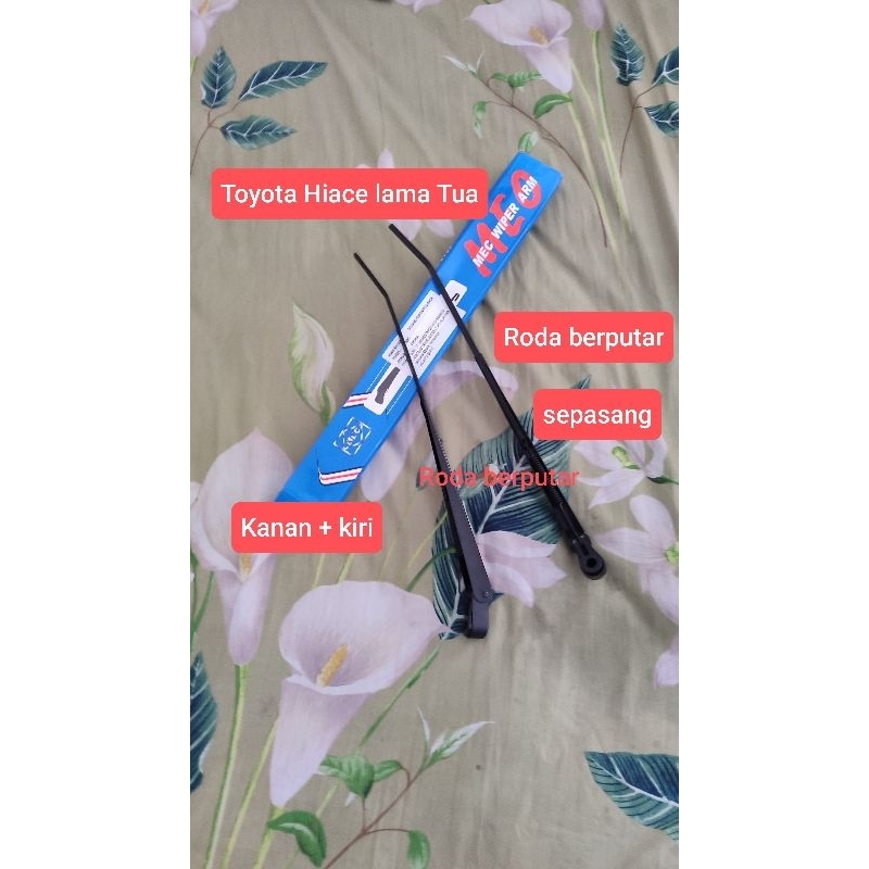 Tangkai gagang Toyota Hiace lama Tua Satu set