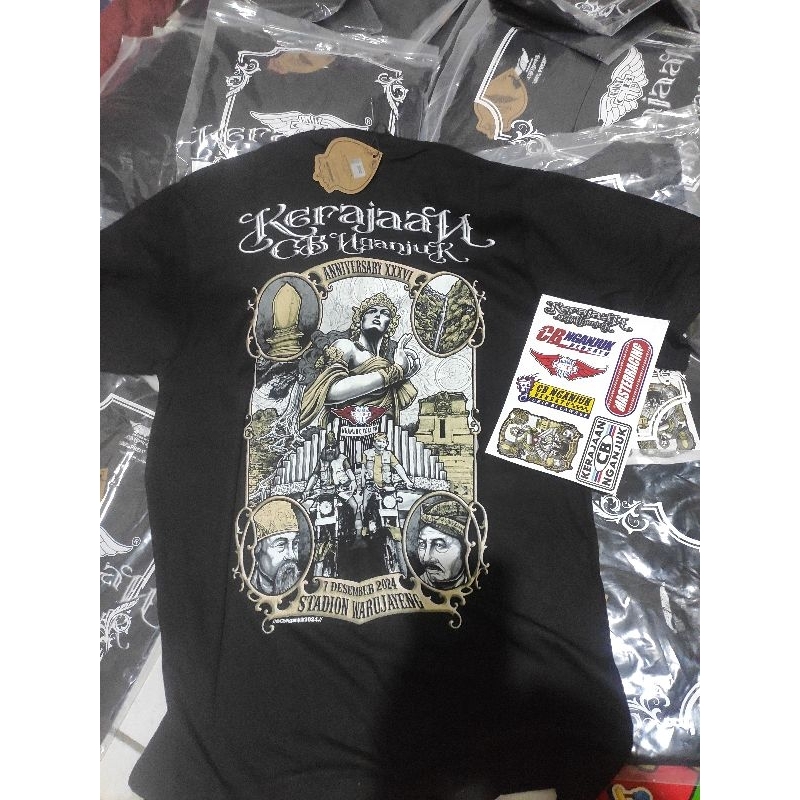 kaos original merchandise CB nganjuk bersatu kerajaan CB Nganjuk