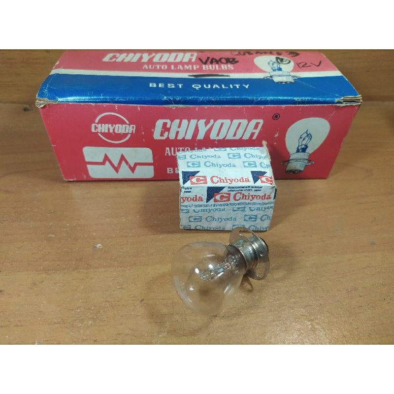 Bohlam lampu depan Lubang 3 12V Yamaha RX KING RXS RX SPECIAL RXZ RZR YT115 CHIYODA