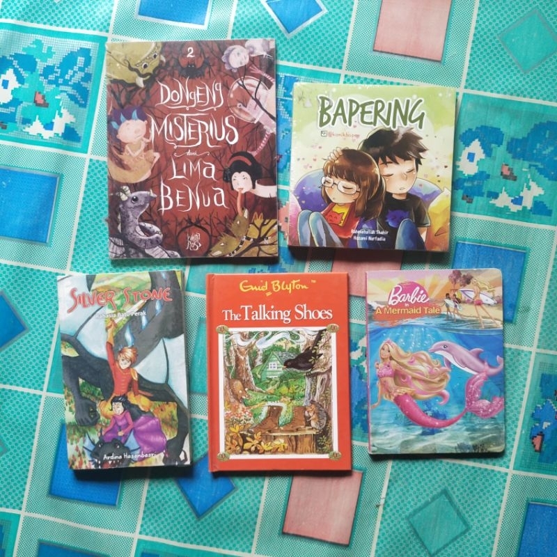 Varian Cerita Anak - Dongeng; DONGENG MISTERIUS dari LIMA BENUA, BAPERING Komikbaper, SILVER STONE, 
