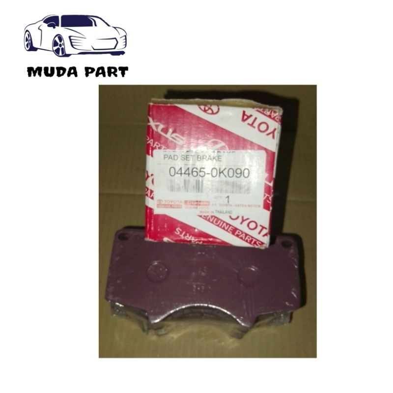 BRAKE PADS KAMPAS REM DEPAN TOYOTA FORTUNER 04465-0K090