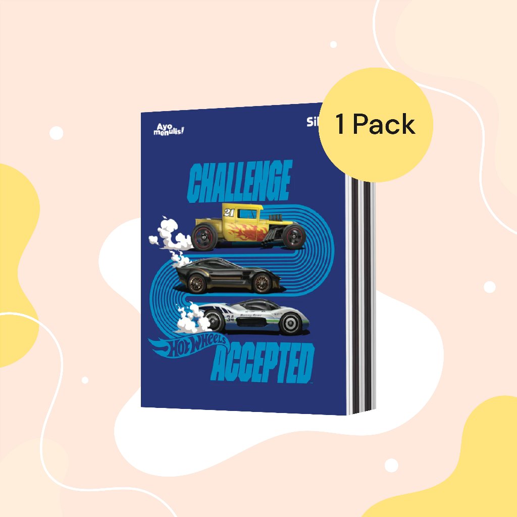 

Buku Tulis Hotwheels 58 Lembar