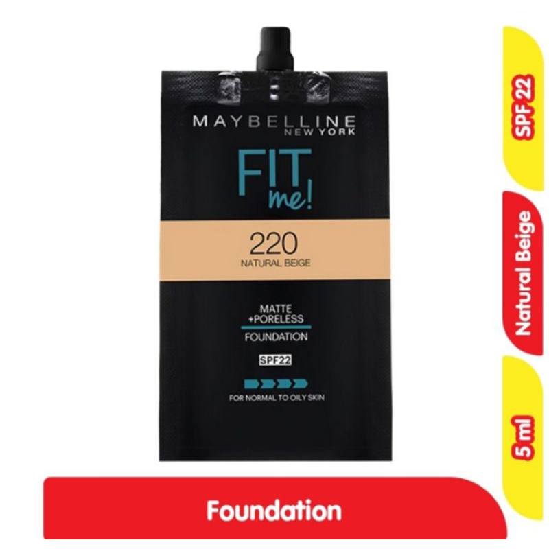 MAYBELLINE Fit Me Foundation Natural Beige 220 5ml