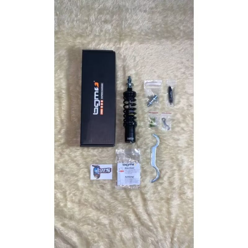 Shock Bgm Lowfitmen 185mm Black Vespa Sprint Primavera