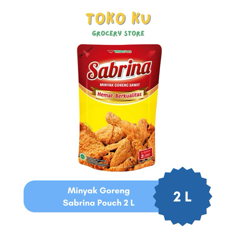 

Sabrina Minyak Goreng Pouch 2L
