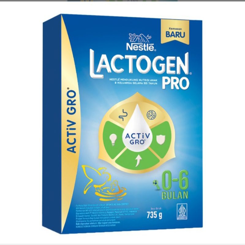 

Lactogen Pro 1 Happynutri Susu Formula Bayi 0-6 Bulan 735 g