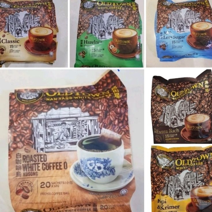 

Super Laris Old town oldtown white coffee malaysia kopi 3 in 1