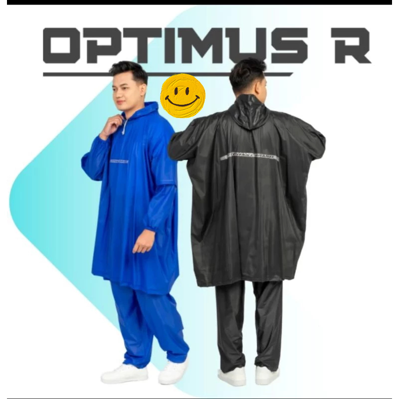 Jas Hujan Ponco Lengan Panjang Celana OPTIMUS R