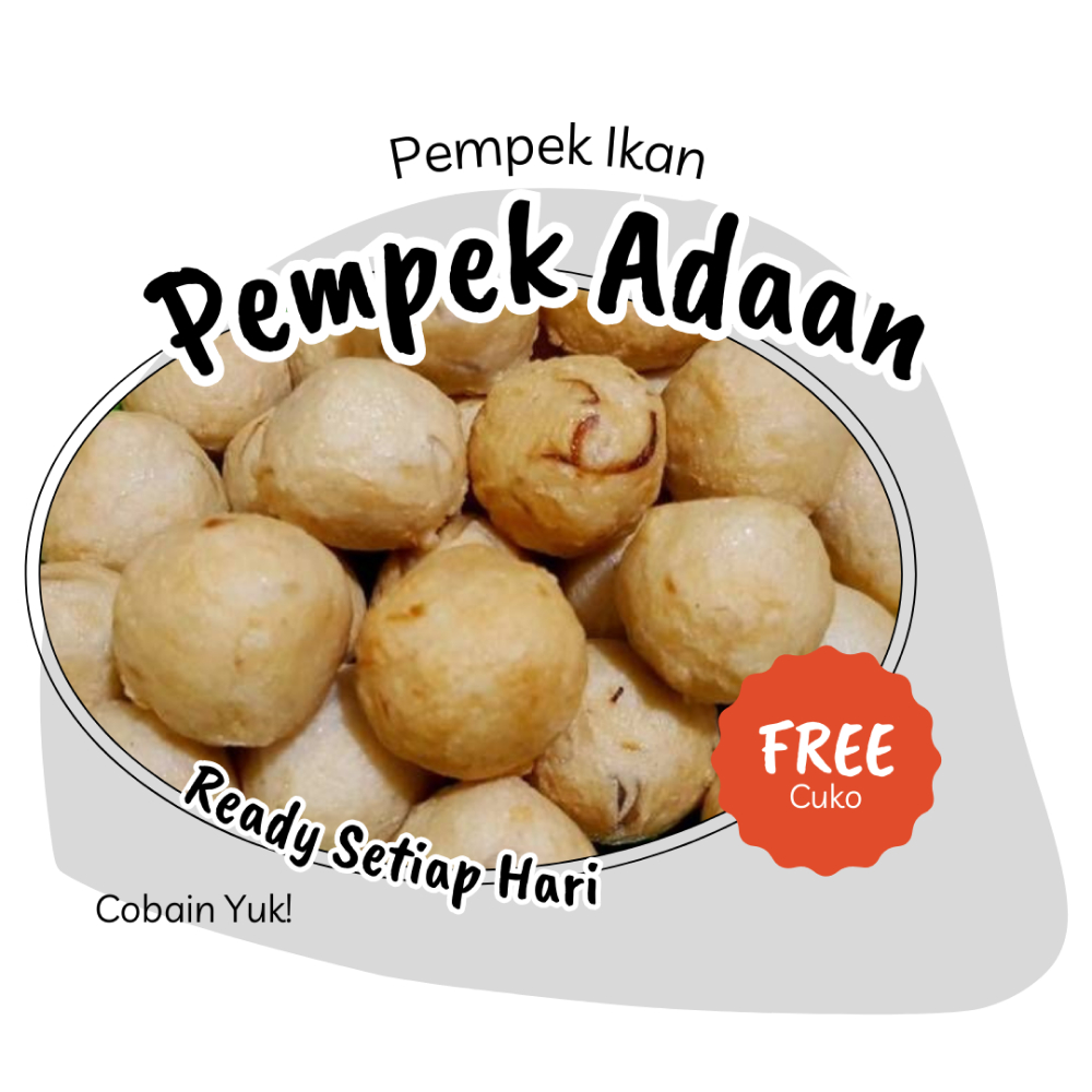 

PEMPEK PALEMBANG PEMPEK ADAAN + CUKO