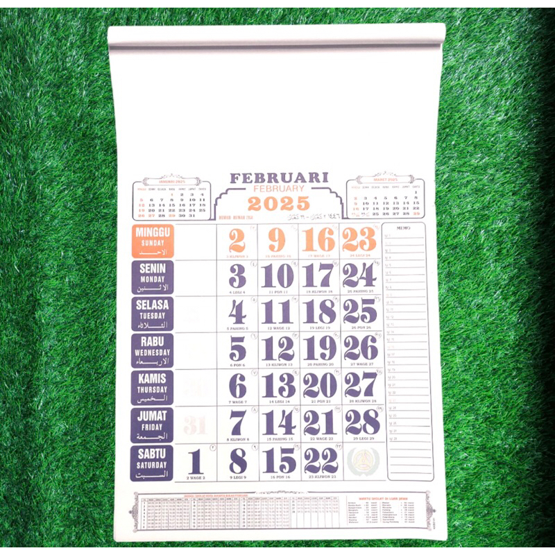 

kalender kerja medium arab 2025