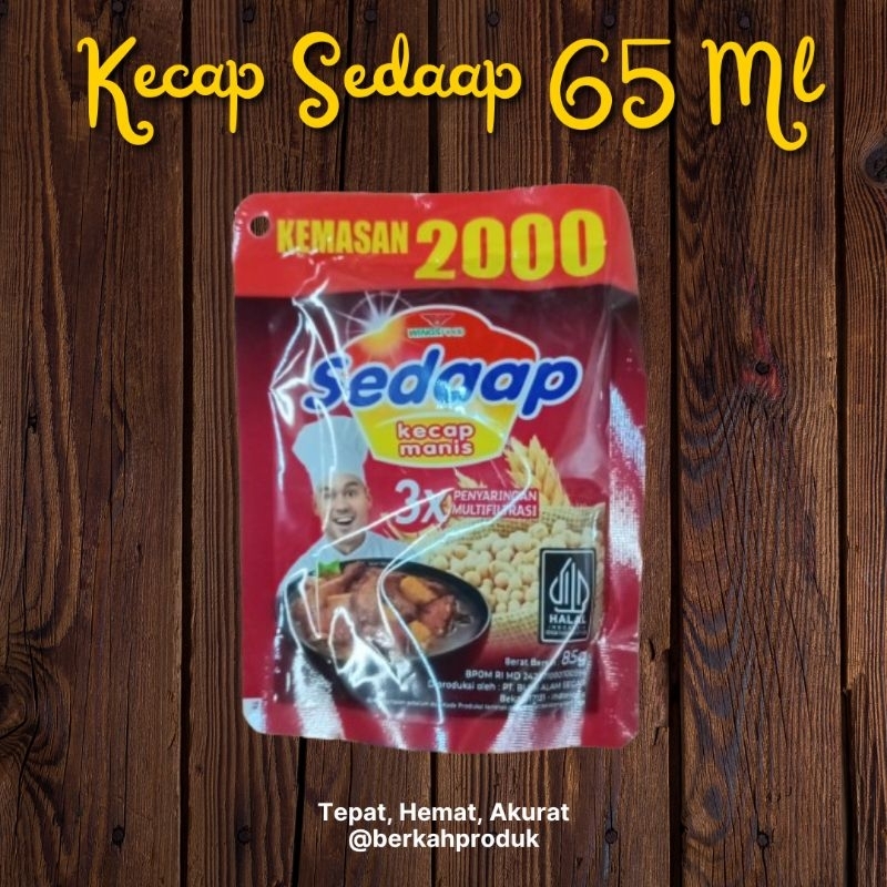 

Kecap Sedaap Manis 60 ML Sedap