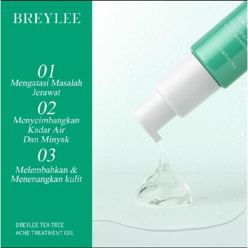 Breylee Teh Tree Acne Treatment Gel