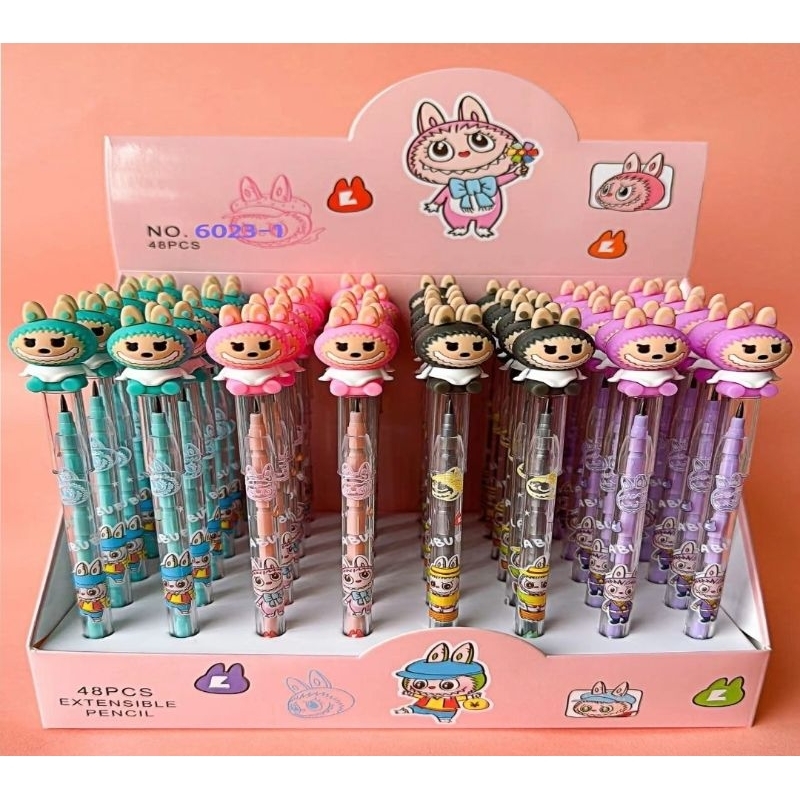 

PENSIL LABUBU BENSIA/PENSIL SAMBUNG/PENSIL LUCU