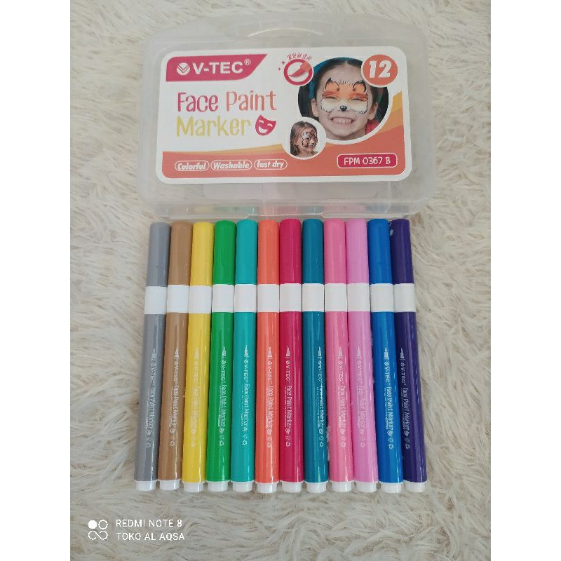 

Face Paint Marker/ Spidol Cat Wajah