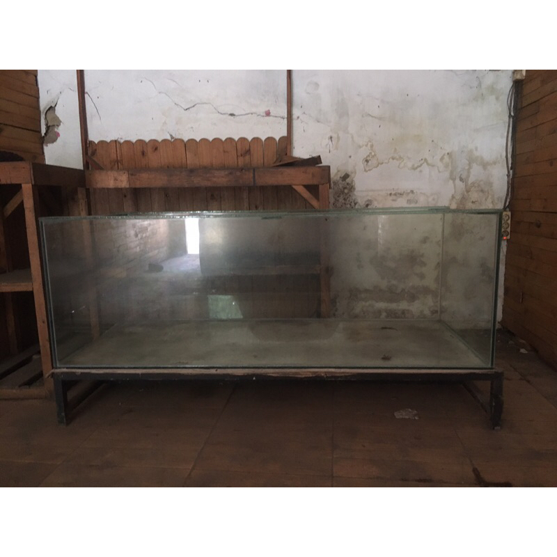 AQUARIUM Kaca tebal 10 mm second/bekas