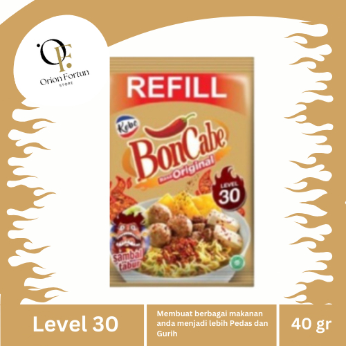 

BONCABE REFILL LEVEL 15 & 30 | LEBIH GURIH DAN PEDAS | HALAL
