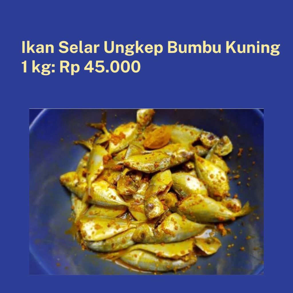 

Ikan Selar Ungkep Bumbu Kuning