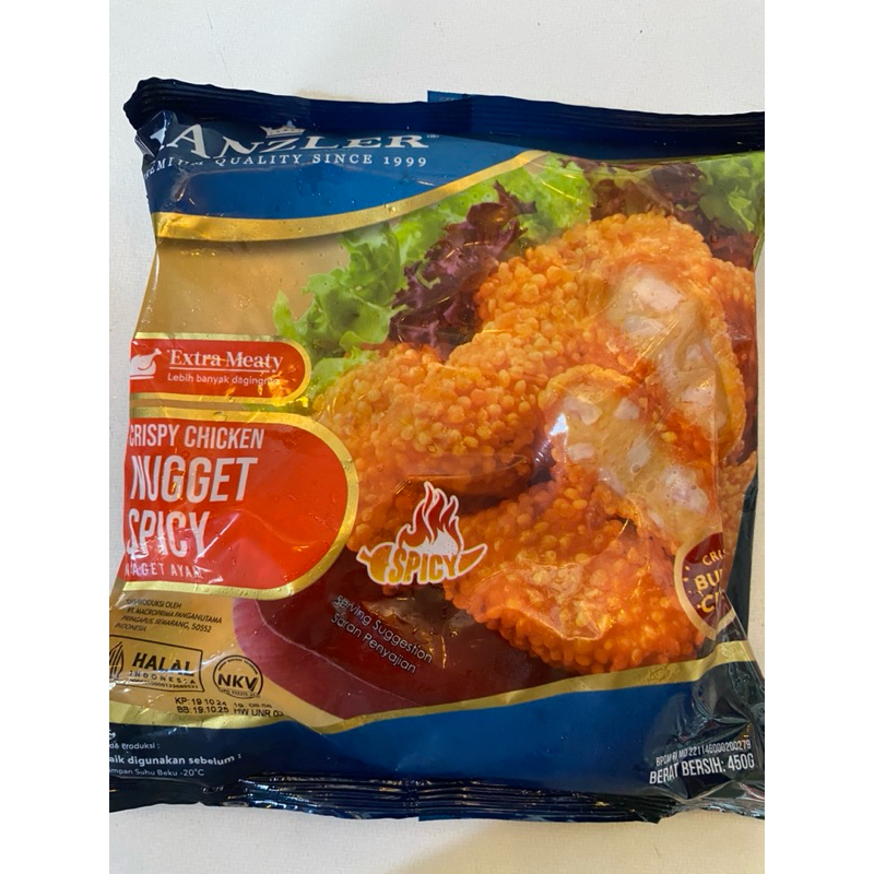 

KANZLER Crispy Chicken Nugget Spicy 450 gr
