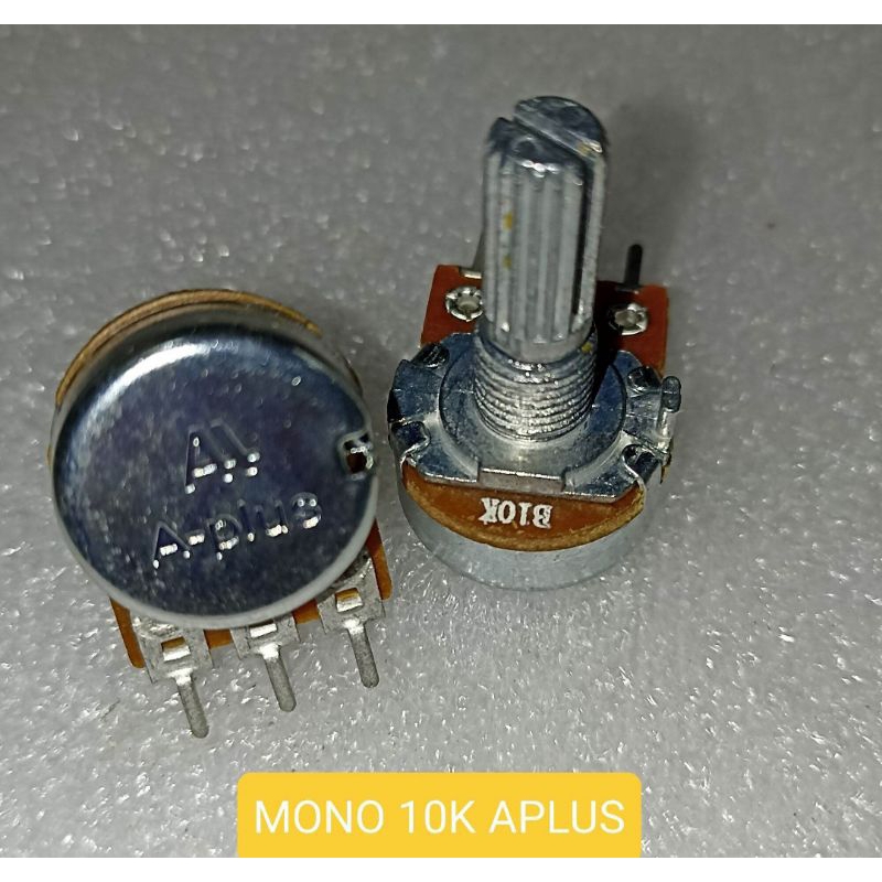 POTENSIO MONO 10K APLUS POTENSIOMETER 10 K APLUS AS PUTAR