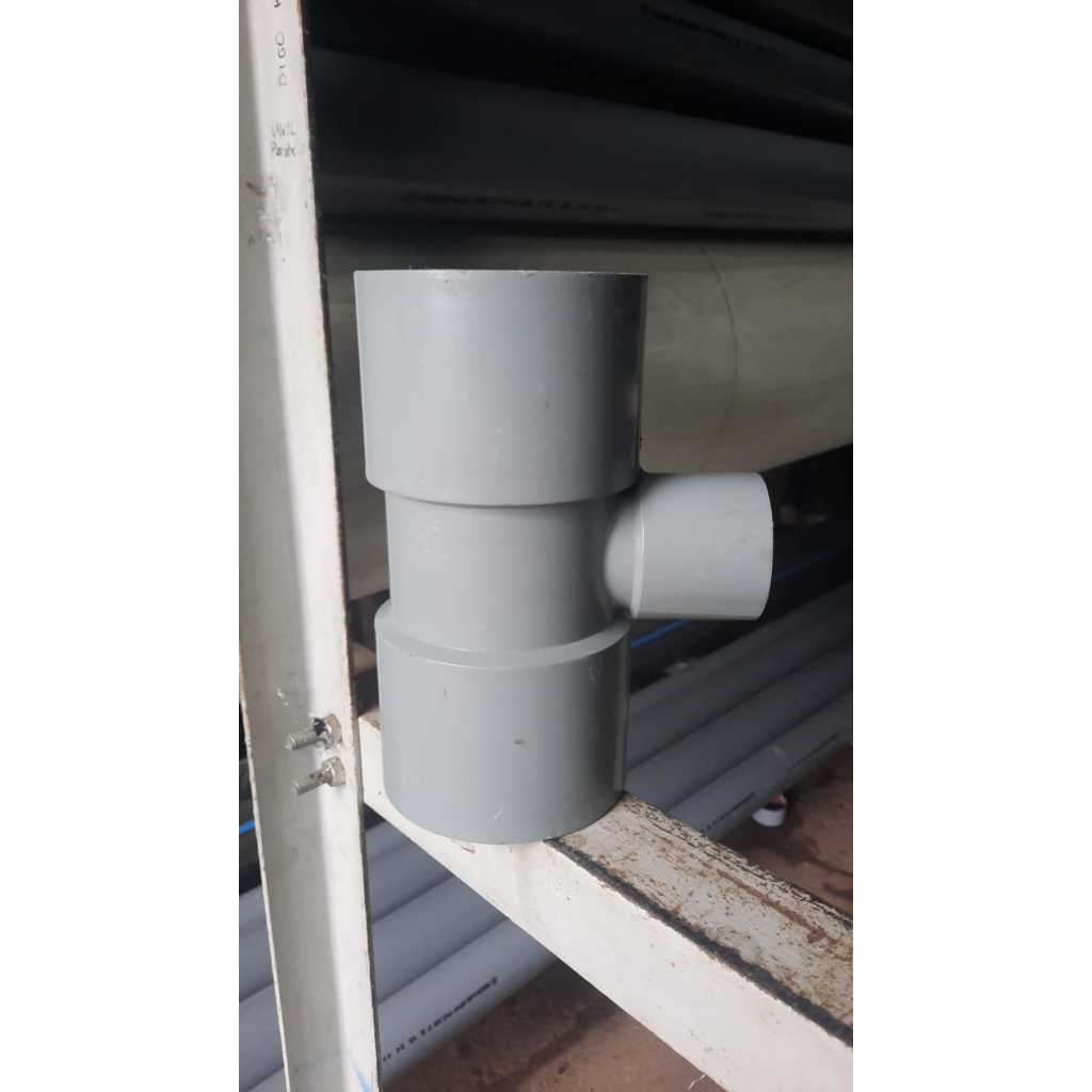 Tee PVC 4" x 2" CM AW / Tee PVC 4" x 2" AW CM / Tee PVC AW 4" x 2" CM / Tee 4" x 2" CM AW