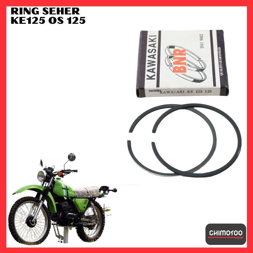 Ring Seher Piston Kawasaki Ke125 Ke 125 Os Oversize Ukuran 125