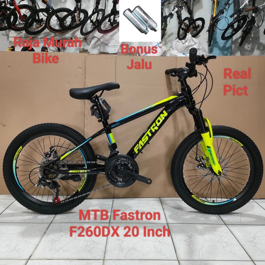 Sepeda Gunung MTB 20 Inch Fastron F260 DX Sepeda Gunung 20 Inch MTB Fastron