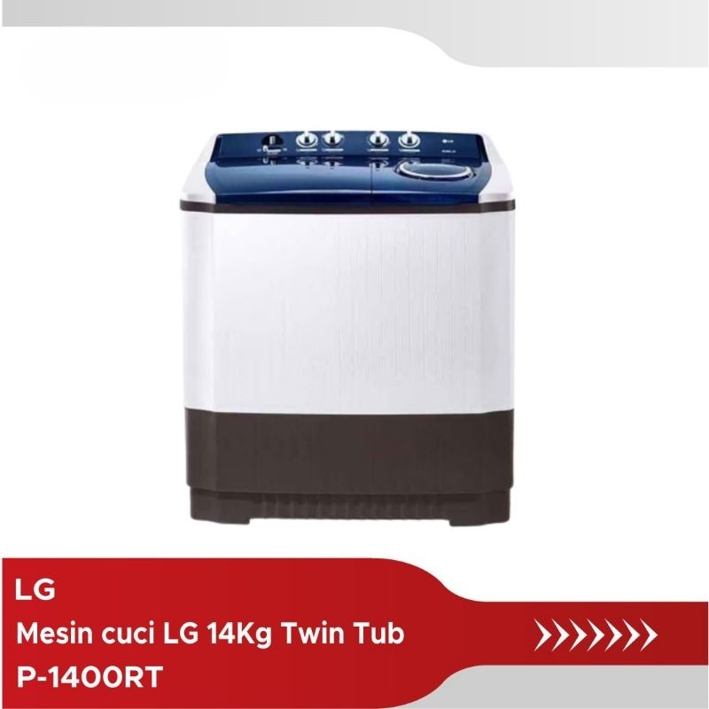 MESIN CUCI LG P 1400 RT / MESIN CUCI LG 1400 RTM / MESIN CUCI LG 14 KG / MESIN CUCI LG 2 TABUNG 14 K