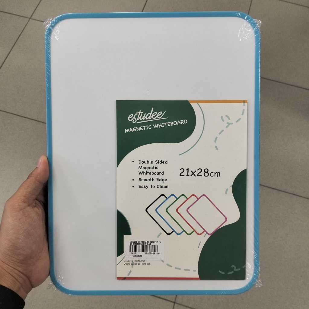 

Gramedia - ESTUDEE WHITEBOARD MAGNETIC 2SIDE 21X28CM LIGHT BLUE