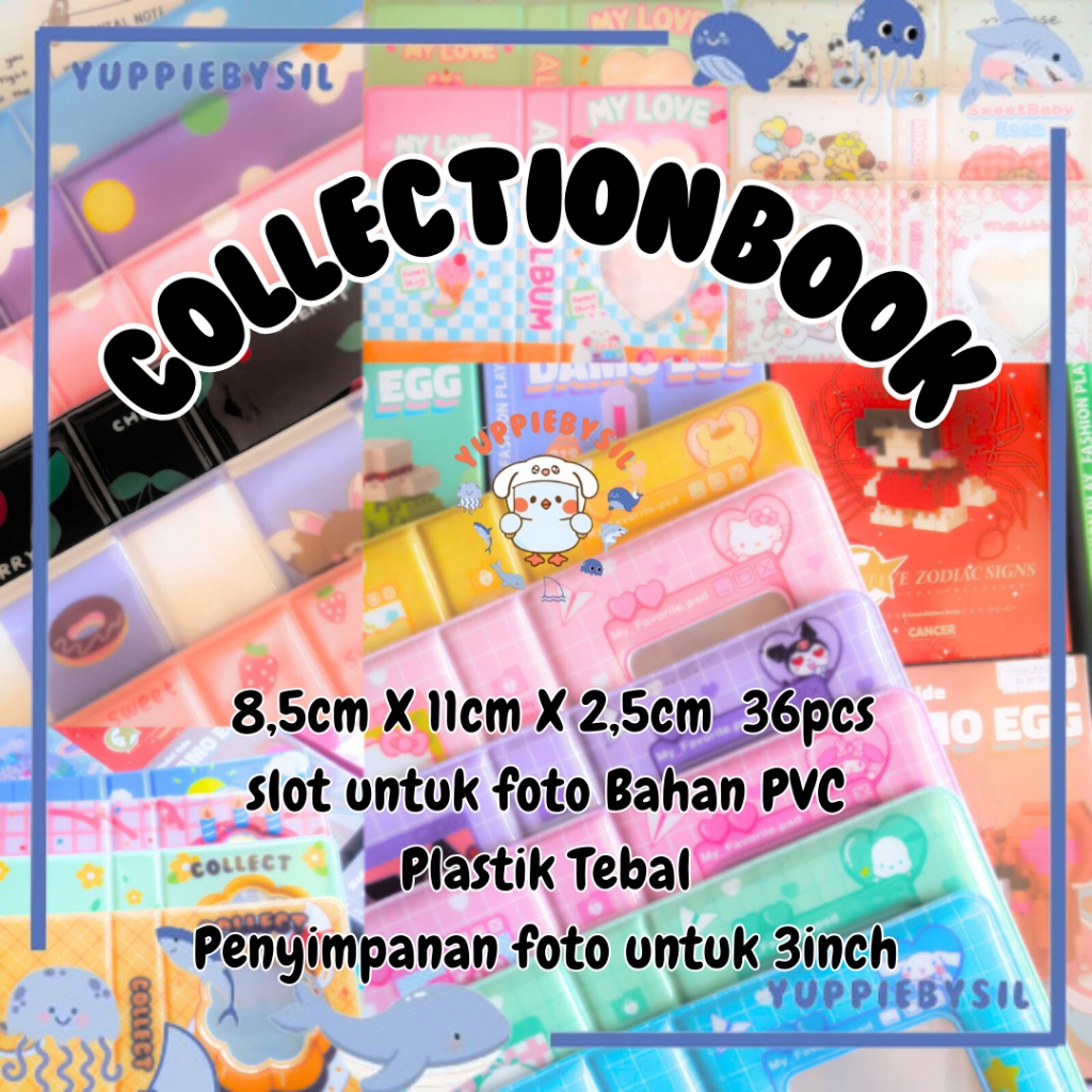 •Album Foto Polaroid Korea Sanrio•Album Photocard KPOP•Kolbuk Sanrio•Collect Book•Collection Book•