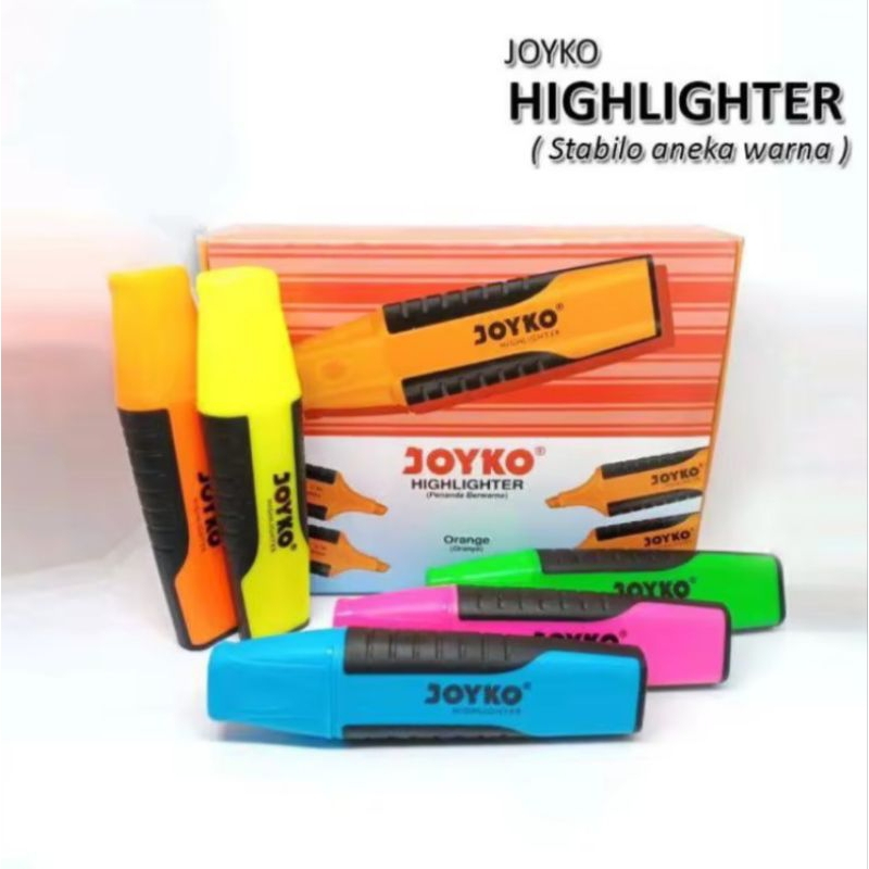 

Stabilo Joyko Highlighter Penanda Berwarna