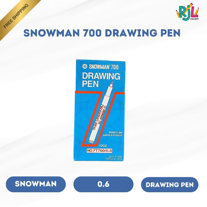 

Snowman 700 Drawing Pen | 0.6 | (Pcs)