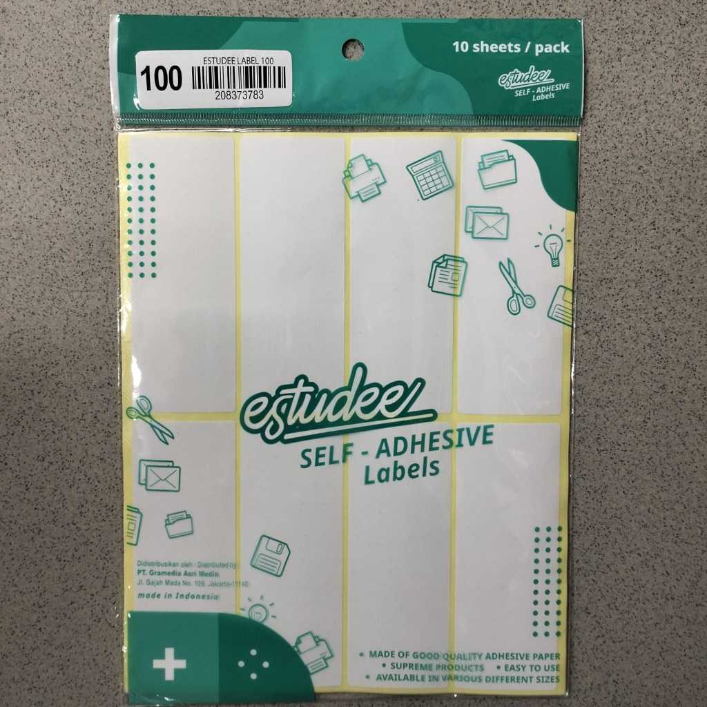 

Gramedia - ESTUDEE LABEL 100