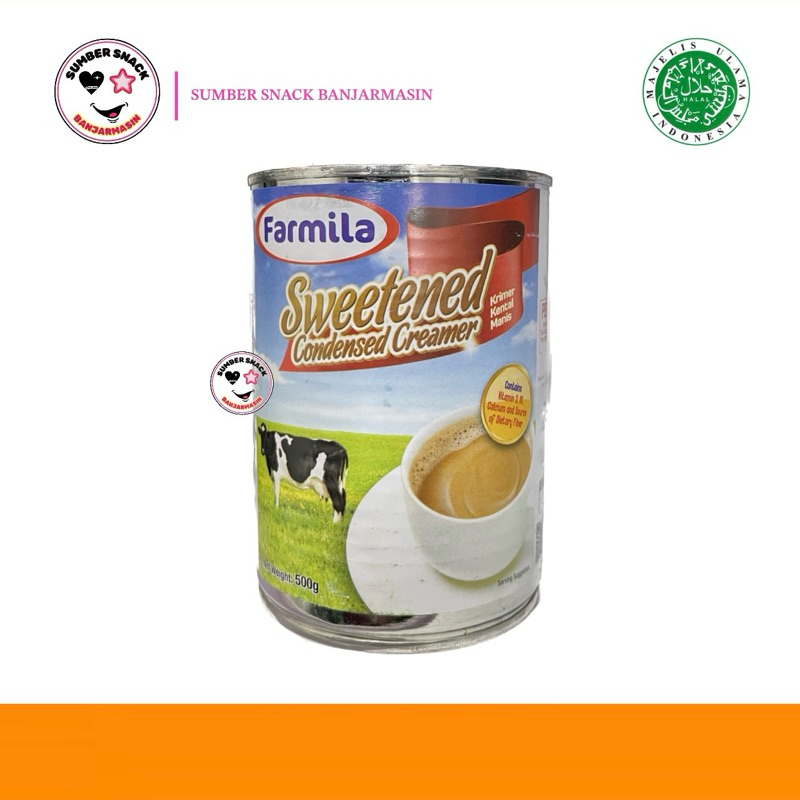 

Farmila Sweetened Creamer Krimer Kental Manis Kaleng (500g)
