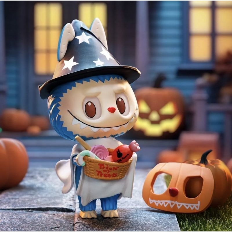 [READY STOCK LIMITED EDITION] POP MART Blister Labubu The Monster Trick or Treat Action Figure Art T