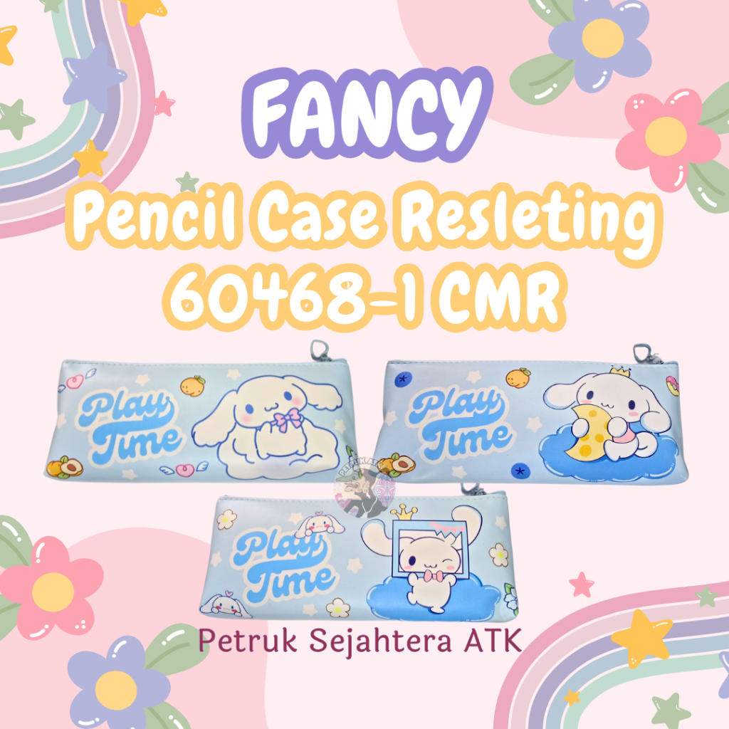 

[PCS] PENCIL CASE RESLETING KARAKTER LUCU 60468 KOTAK PENSIL / TEMPAT PENSIL ZIPPER