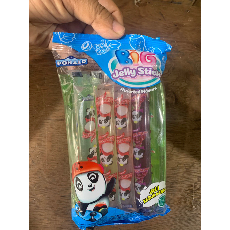 

Donald Big Jelly Stick 1 pak isi 10 pcs x 30 gr