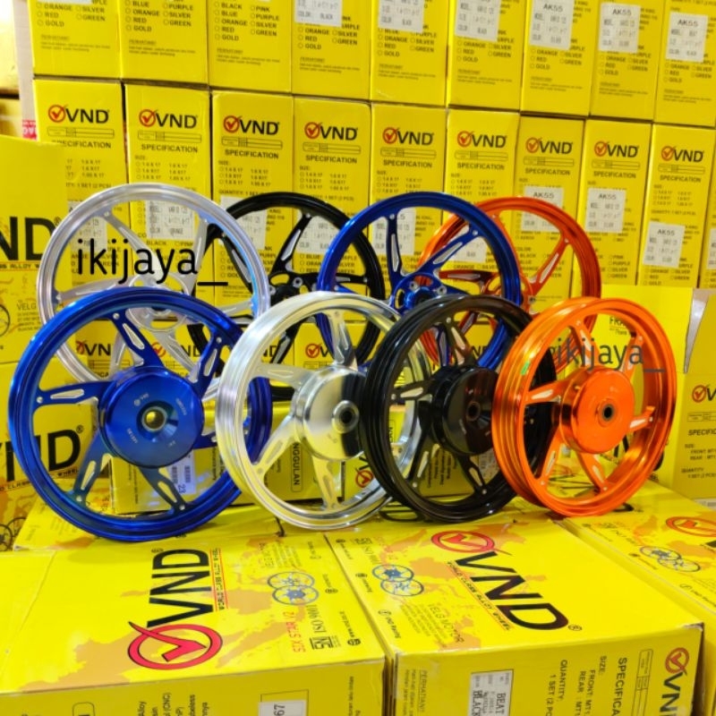 VELG VND SIXSTAR BEAT VARIO SCOOPY MIO PELEG SIXSTAR AEROX OLD DAN NEW
