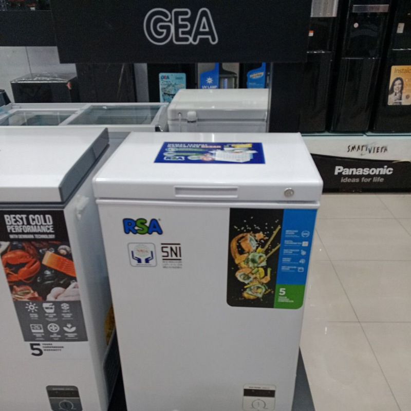 RSA Chest Freezer CF-110/Box Pembeku Daging/Ikan Frozenfood