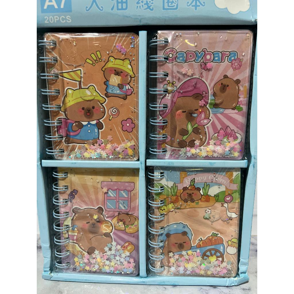 

Notebook Capibara Isi Air Glitter Unik Lucu Terlaris