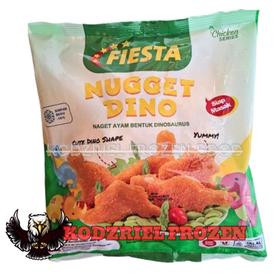 

FIESTA NUGGET DINO 400gr - NAGET AYAM BENTUK DINOSAURUS