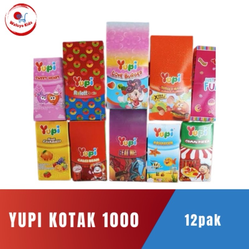 

YUPI KOTAK 1000 CAMPUR 1DS (12pak